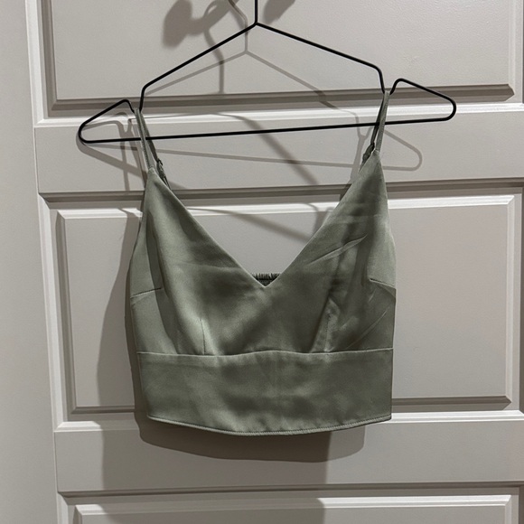 Abercrombie & Fitch Tops - Abercrombie & Fitch Sage Green Camisole